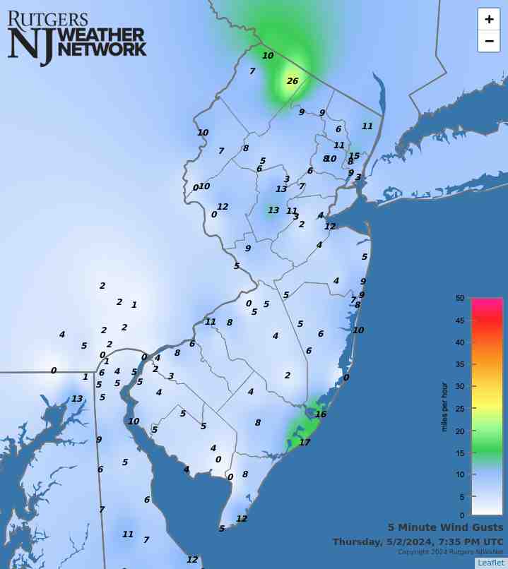 New Jersey Weather and Climate Network |