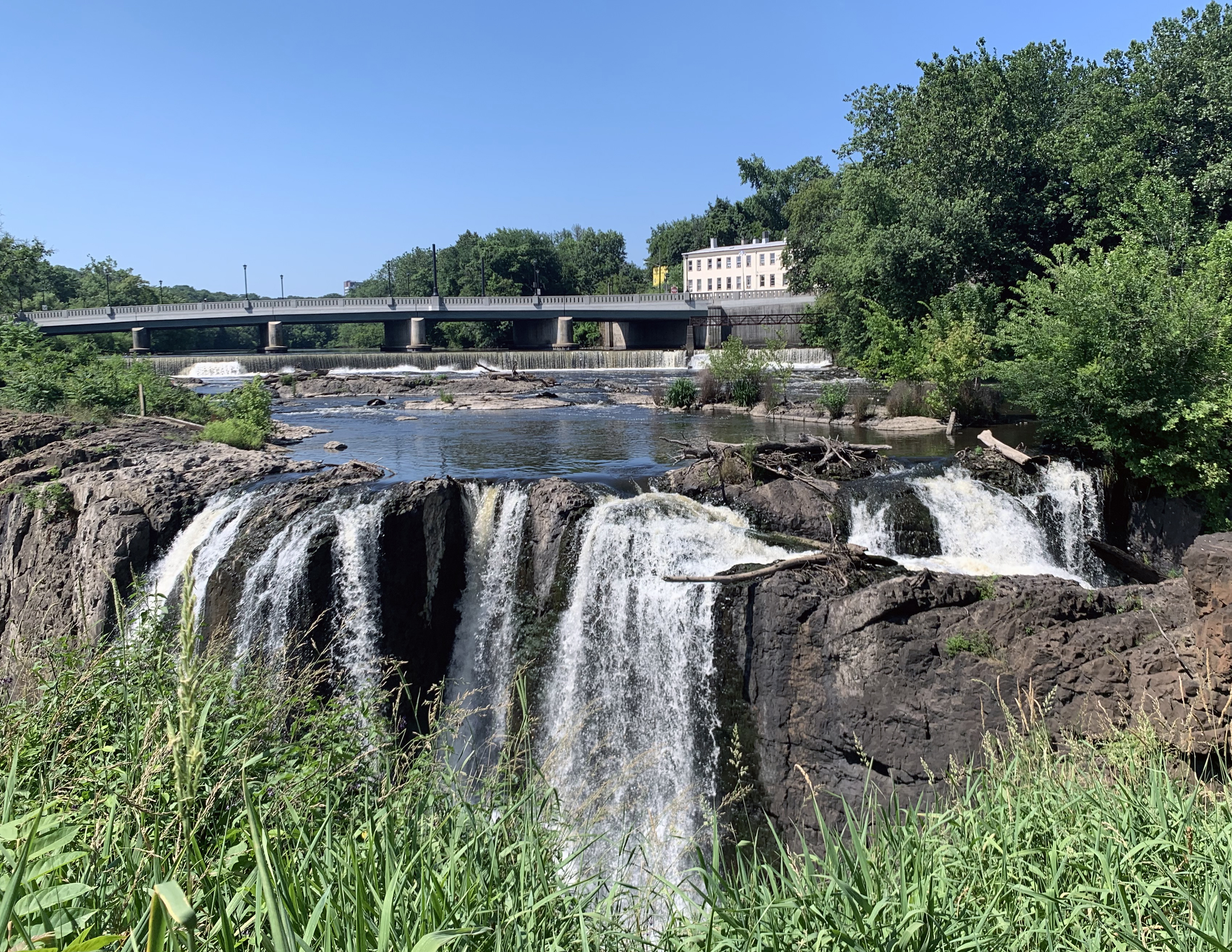 Photo of The Great Falls along the Passaic River in Paterson (Passaic County) on June 25th.