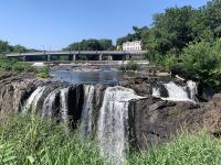 Photo of The Great Falls along the Passaic River in Paterson (Passaic County) on June 25th.