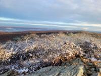 The season’s first measurable snow at High Point on November 15th. Photo courtesy of N. Stefano.