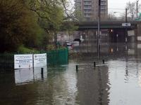 Flooding in Newark