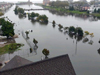 Flooding of Wesley Lake on the border of Asbury Park and Ocean Grove (Monmouth County) on September 29th. Submerged cars are located on aptly named Lake Avenue. (Photo courtesy of S. Isk).