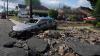 Debris and rubble in the aftermath of flash flooding that occurred on July 14th in North Plainfield (Somerset County).