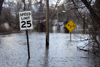 Flooding from the nearby Pompton River in Wayne (Passaic County) on December 19th, 2023. Photo by Julian Leshay/NJ Advance Media.