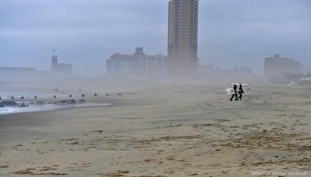 Beach fog