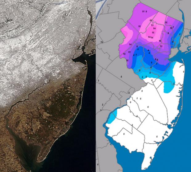 Snow Cover Map