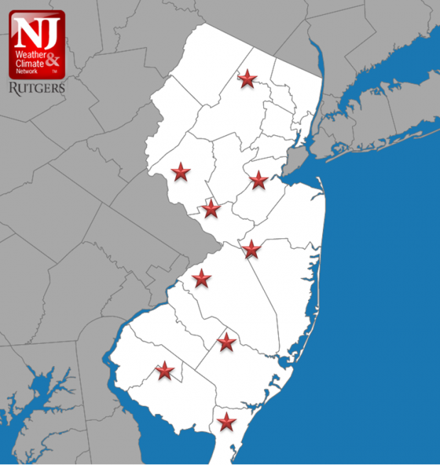 Rutgers Sea Surface Temp Charts