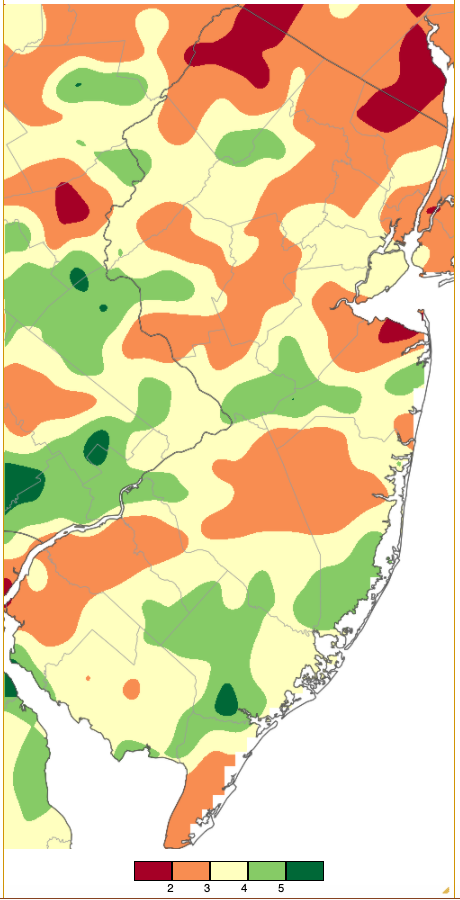 Rainfall from approximately 7 AM on May 31st to 7 AM on June 30th based on an analysis generated using NWS Cooperative and CoCoRaHS observations