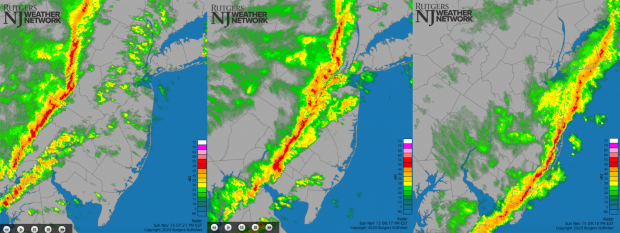 NWS radar on November 15th