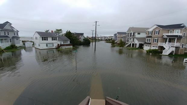 Coastal flood photo