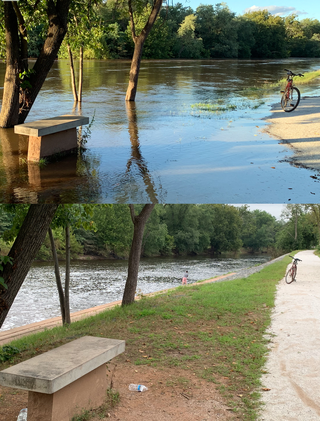 Raritan River flooding photo