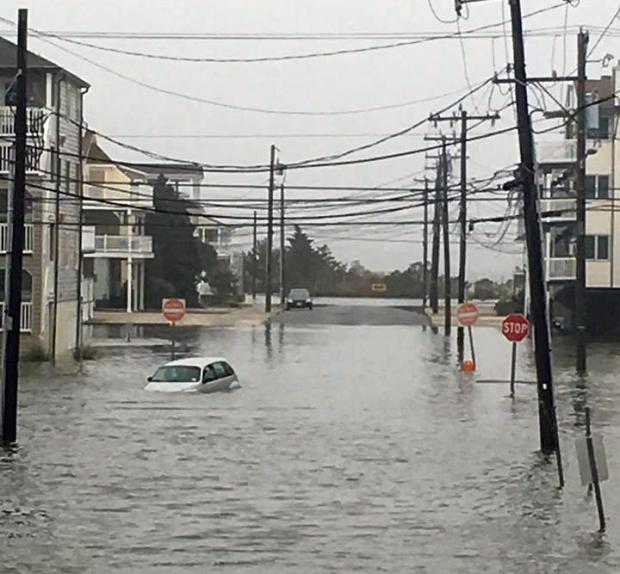 Coastal flood photo