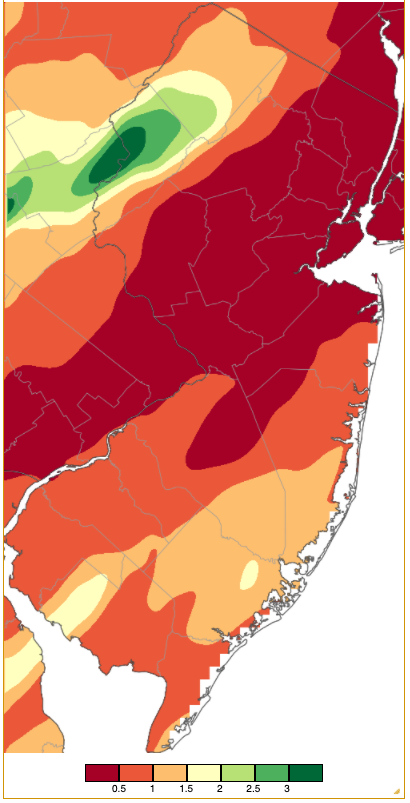 Rainfall from approximately 7 AM on September 8th to 7 AM on September 10th based on a PRISM (Oregon State University) analysis generated using NWS Cooperative and CoCoRaHS observations.