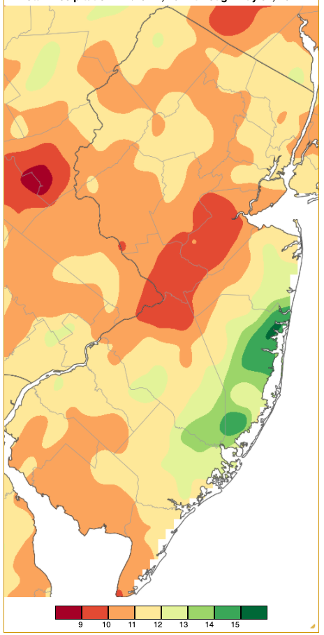 Spring 2021 precipitation based on an analysis generated using NWS Cooperative and CoCoRaHS observations